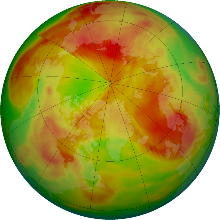 Arctic ozone map for 03 May 1979